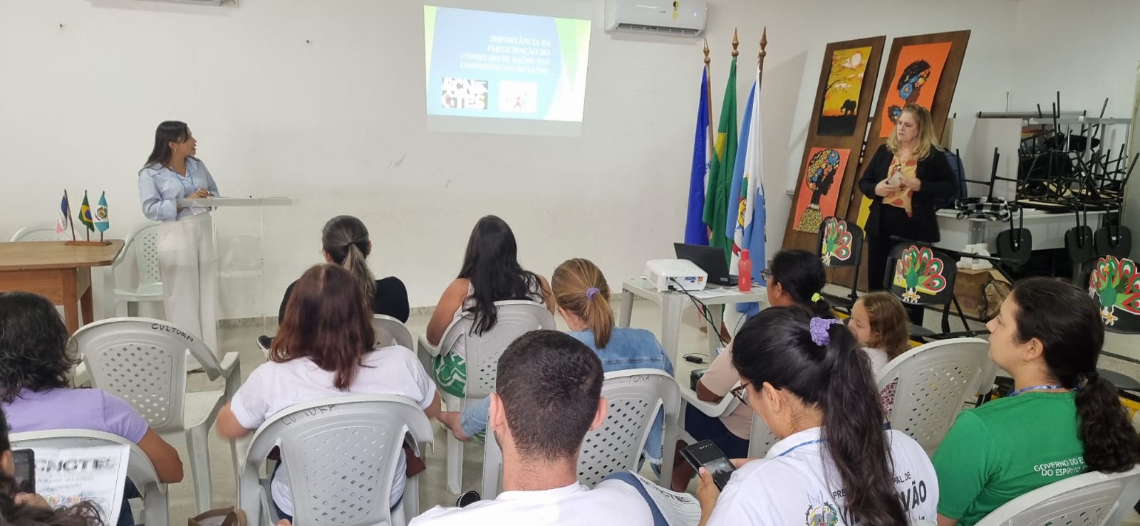 NOTÍCIA: 4ª Conferência Nacional de Gestão do Trabalho e da Educação na Saúde: Vila Pavão contribui com propostas para o futuro do SUS