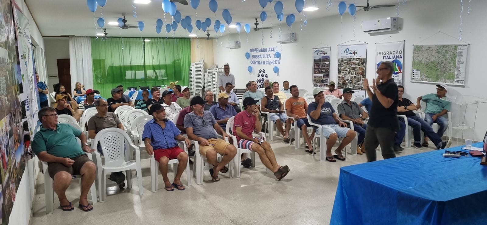 Município promove ação do Novembro Azul para conscientizar homens sobre saúde preventiva