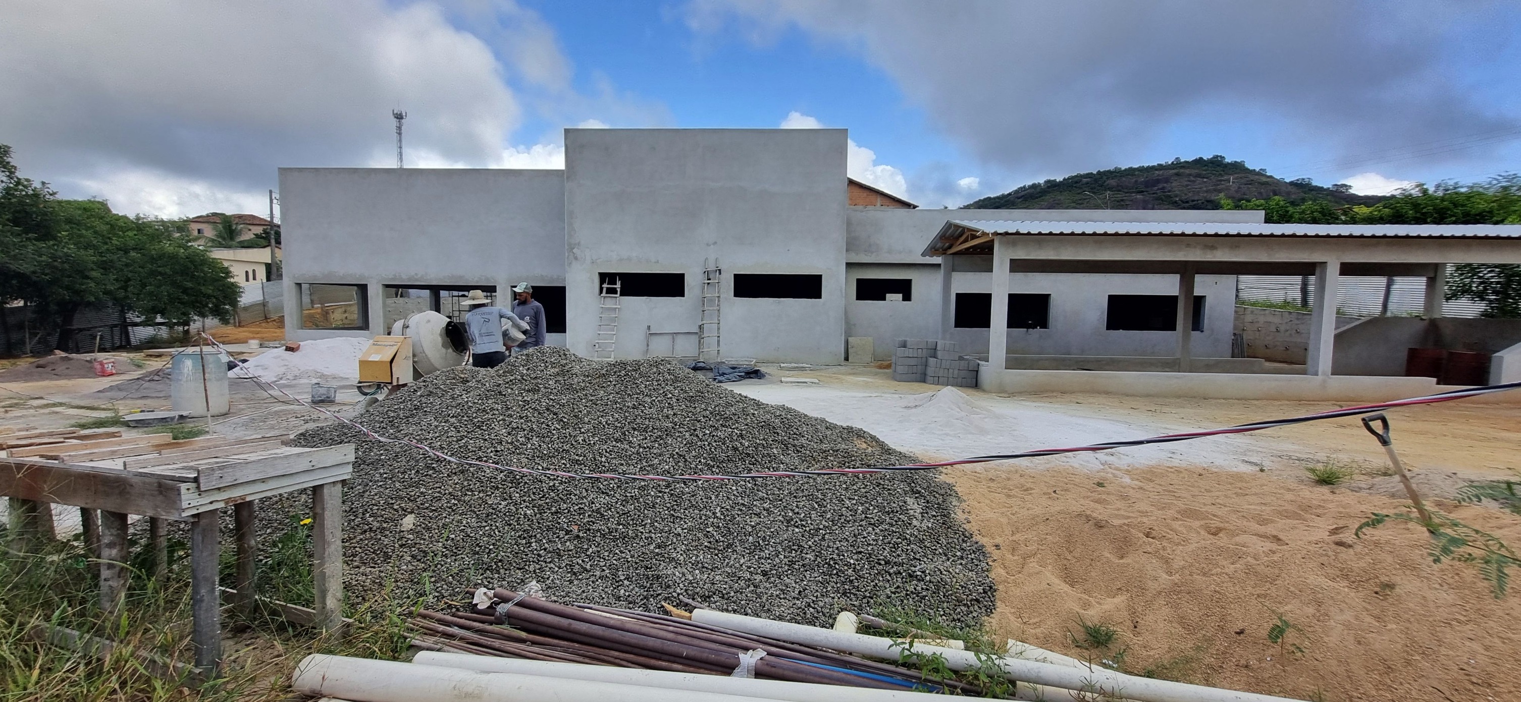 Avançam as obras do Centro de Convivência do Idoso no município