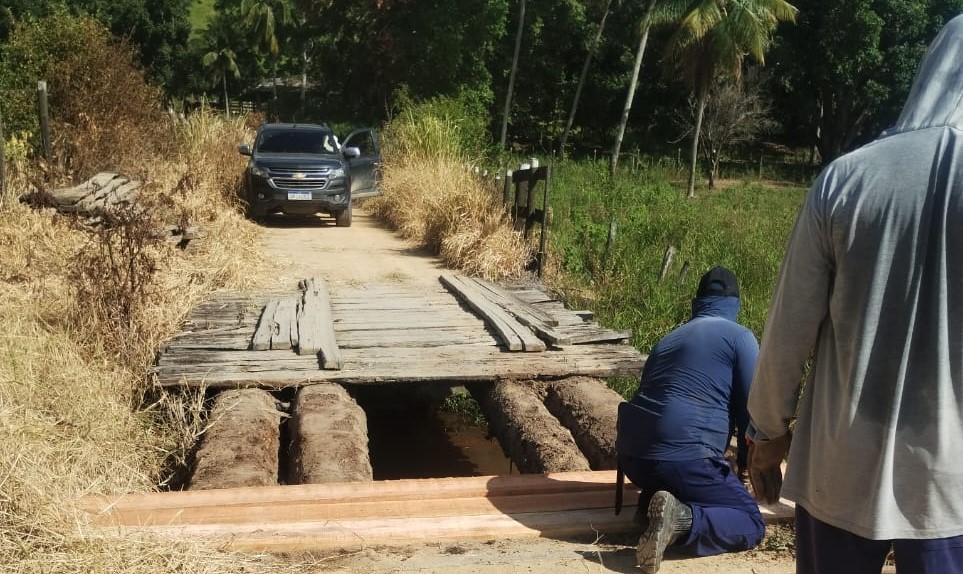 Reforma de pontes no Interior garante segurança para o início do Ano Letivo